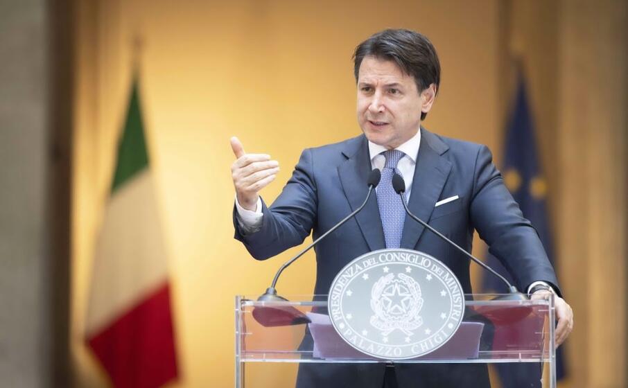 giuseppe conte (ansa)
