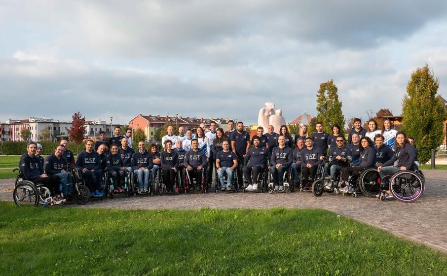 gli atleti di obiettivo tricolore (foto l unione sarda)