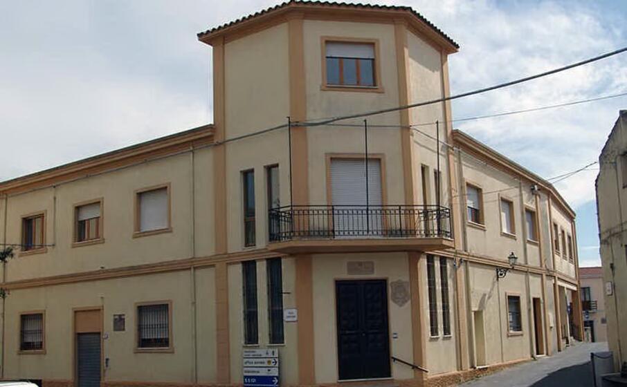il municipio di villanovaforru (foto antonio pintori)