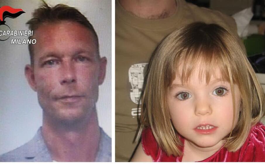 il presunto orco e maddie mccann (ansa)