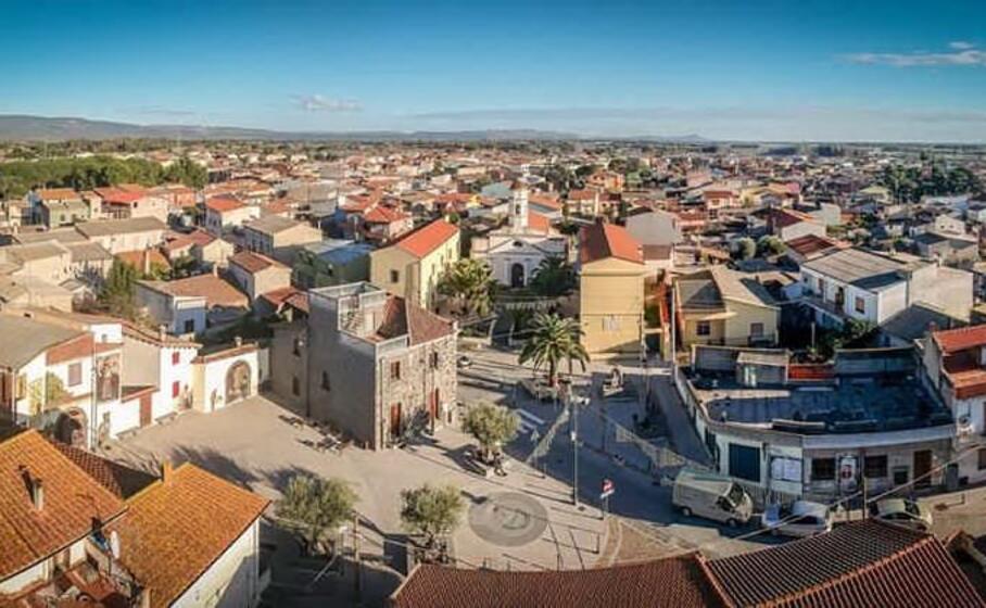 il centro storico di arcidano (foto sanna)