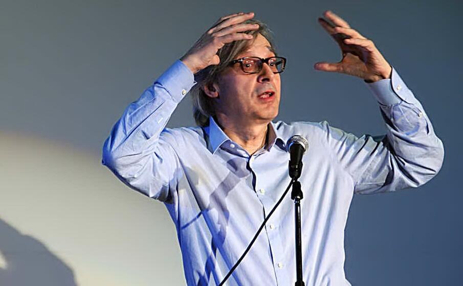 vittorio sgarbi (archivio l unione sarda)