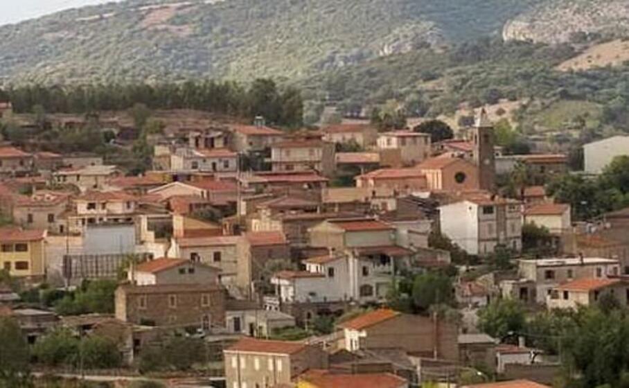 veduta di asuni (foto unica)
