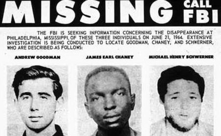 accaddeoggi 21 giugno 1964 l omicidio di tre attivisti nel mississippi