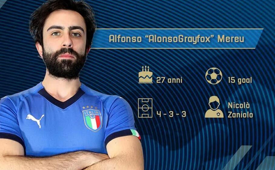 alfonso mereu campione europeo del videogioco del calcio (foto ufficio stampa)