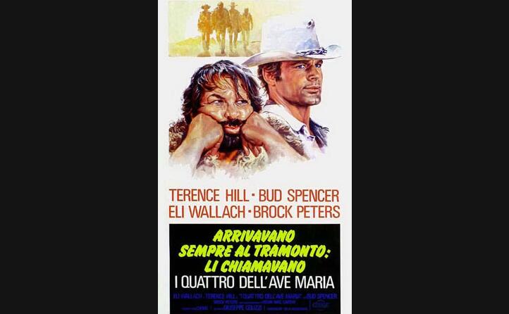 la locandina di uno dei tanti film in cui ha recitato con terence hill