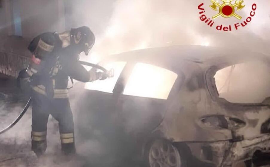l intervento (foto vigili del fuoco)