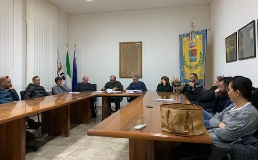 una seduta del consiglio comunale (foto pinna)