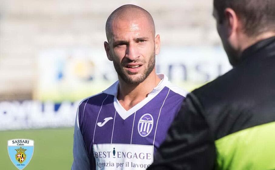 l attaccante fabrizio roberti (foto concessa)