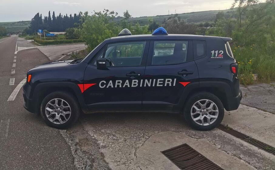 i carabinieri della stazione di barumini (foto a pintori)