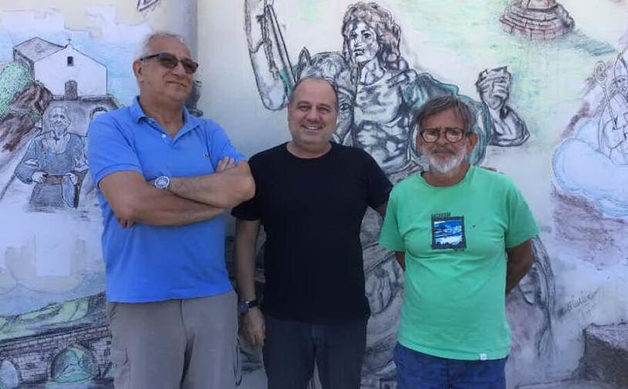 i dirigenti del pds (l unione sarda pala)
