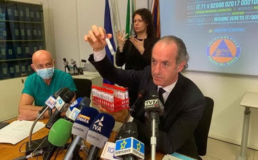 luca zaia (ansa)