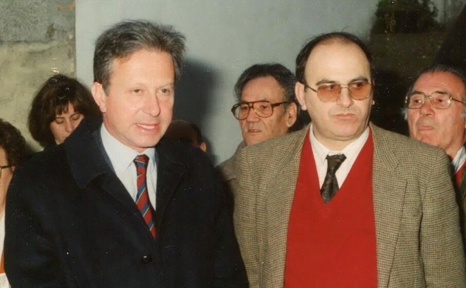marco badas assieme a mario segni (foto badas)