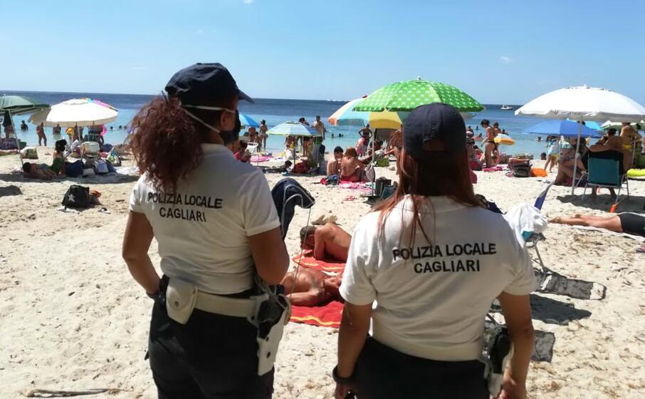 (foto polizia locale di cagliari)