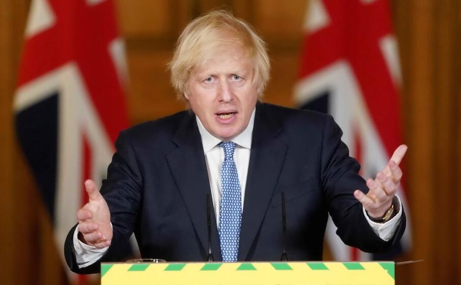 il premier boris johnson (ansa)