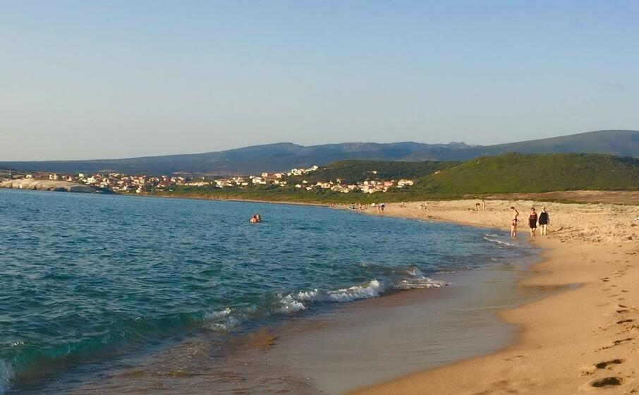 la spiaggia di is arenas (foto sanna)