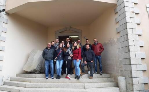 Tutti i candidati di Ortueri (foto L'Unione Sarda - Orunesu)