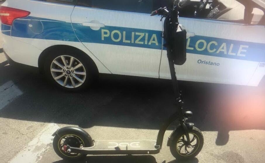 il monopattino (foto sanna)