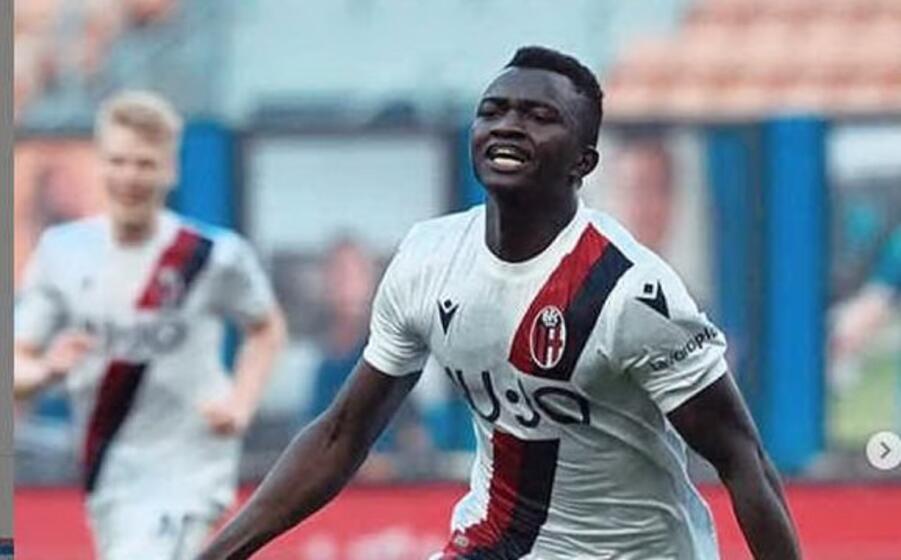 musa juwara dopo il gol (foto instagram)