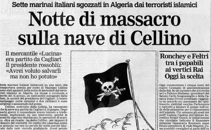 accaddeoggi 7 luglio 1994 la strage sulla nave di cellino