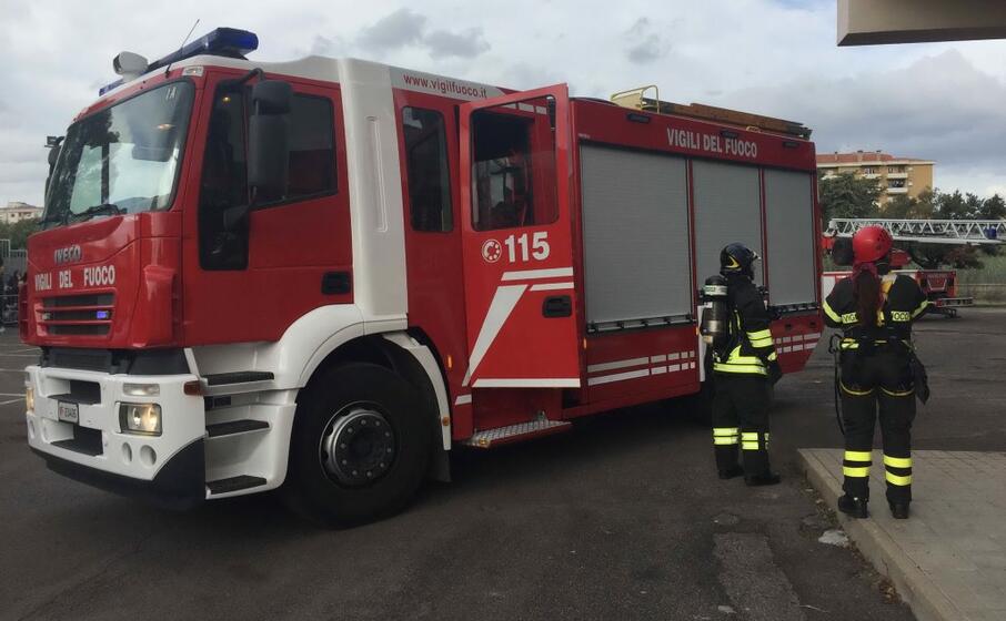 i vigili del fuoco (foto e sanna)