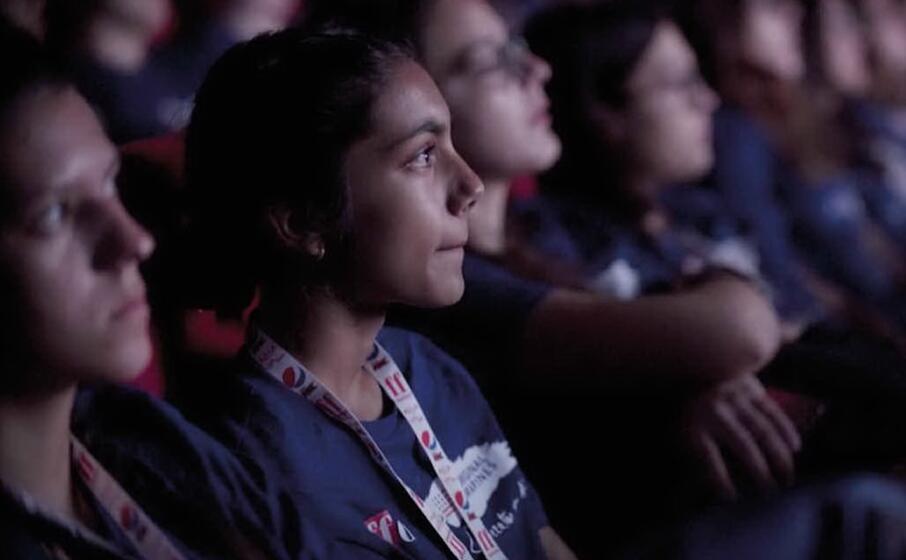 il pubblico del giffoni film festival (foto ufficio stampa)