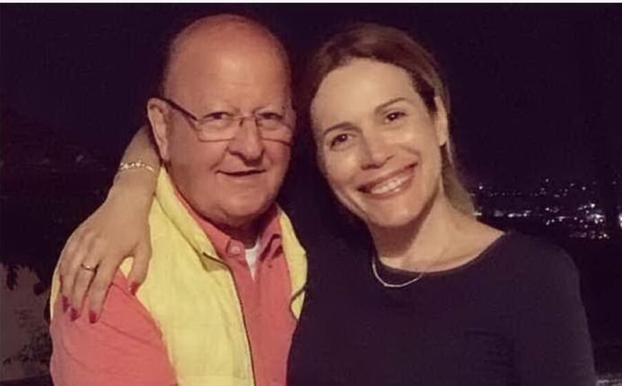massimo boldi con l ex fidanzata irene (foto da instagram)