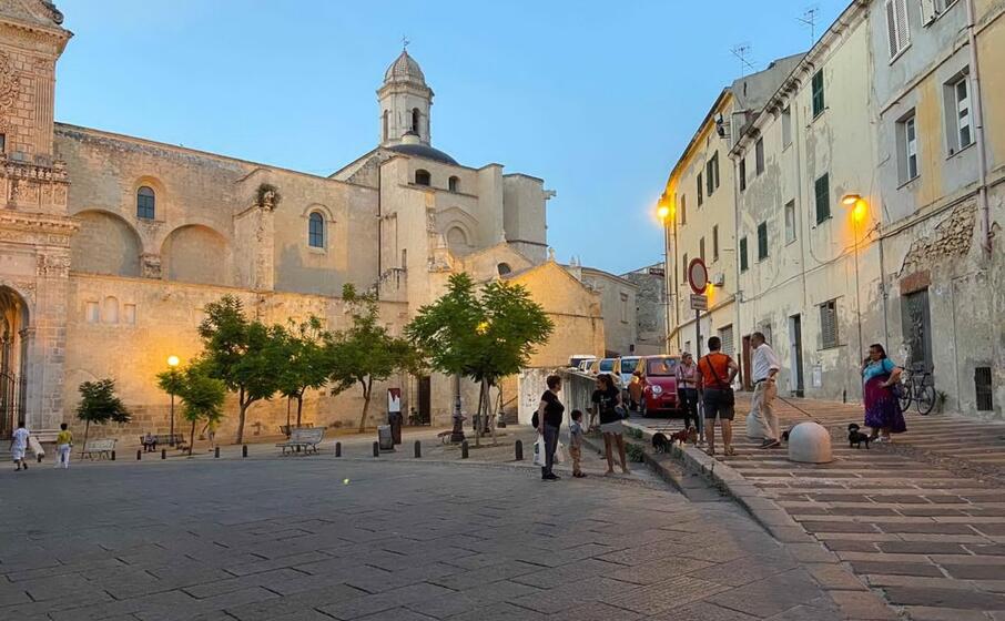 la zona in cui avvenuta l aggressione (l unione sarda calvi)