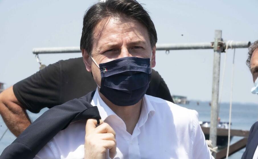 giuseppe conte (ansa)