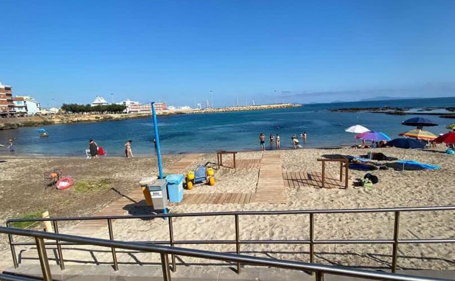servizio di sicurezza a mare (l unione sarda pala)