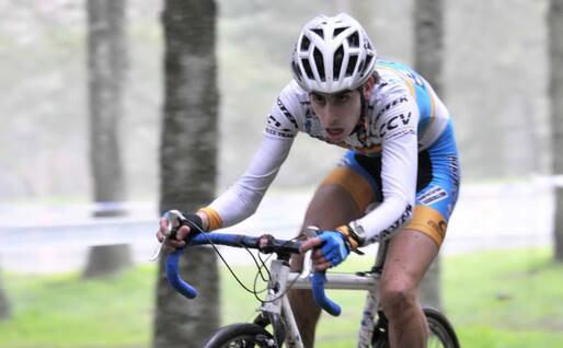 Fabio Aru nel 2007 quando era Junior e specialista del cross (foto L'Unione Sarda - Melis)