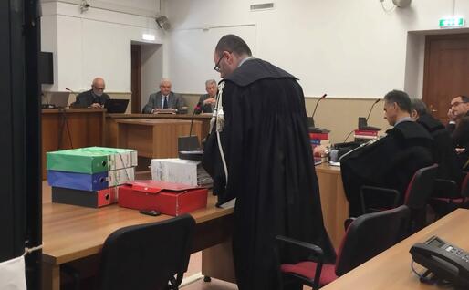 La lettura del parere della Procura (foto Ledda)
