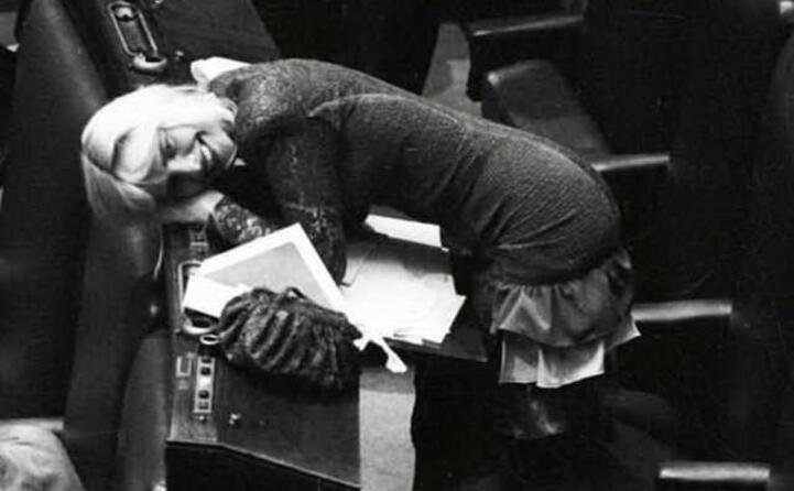presidente cicciolina all epoca anche deputata