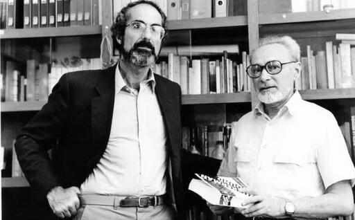 Primo Levi con Philip Roth