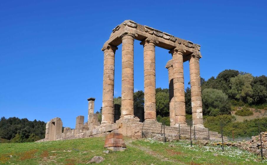 il tempio di antas (archivio l unione sarda)