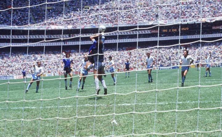 nel 1986 la mano de dios di diego armando maradona