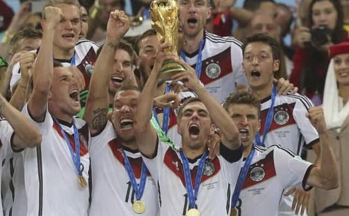 nel 2014 festeggia la germania