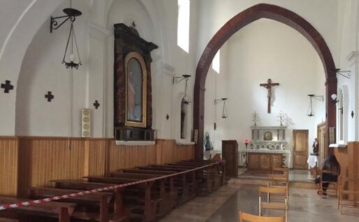La chiesa delle Serve del Signore e della Vergine di Matarà (Foto L'Unione Sarda - Patrizia Mocci)