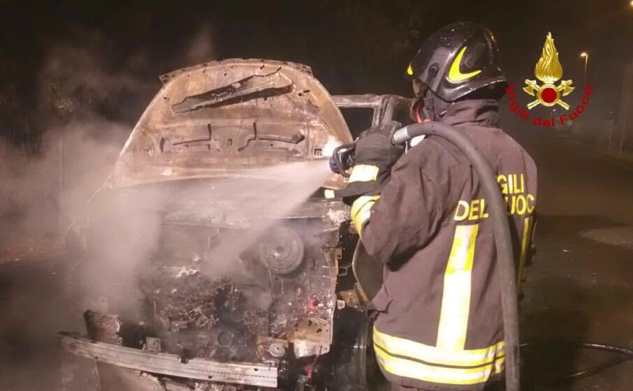 l intervento (foto vigili del fuoco)