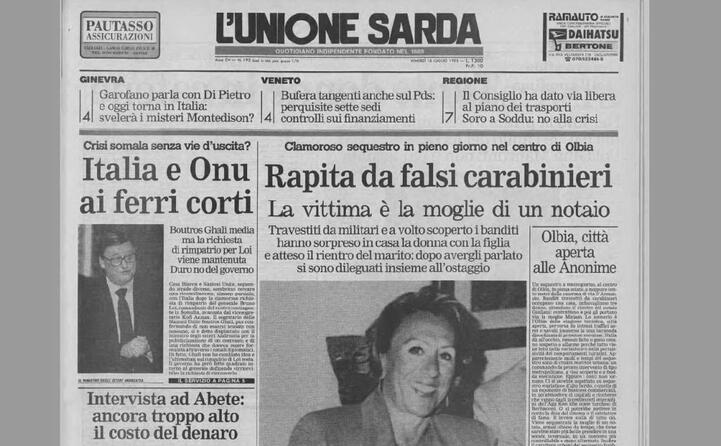 la notizia su l unione sarda