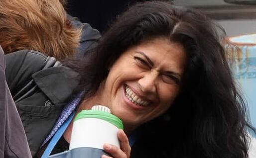 Rosi Mauro durante una manifestazione (Ansa)
