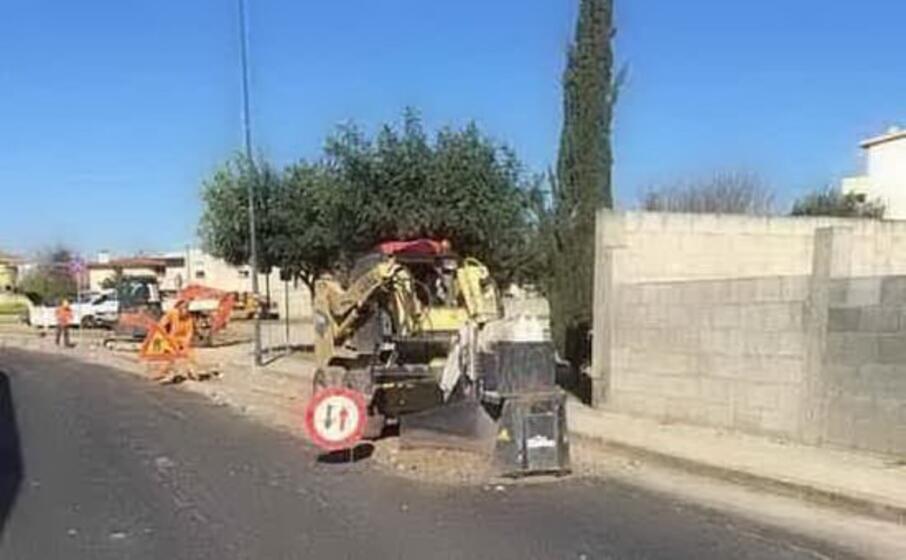 sistemazione delle strade a dolianova (foto s sirigu)