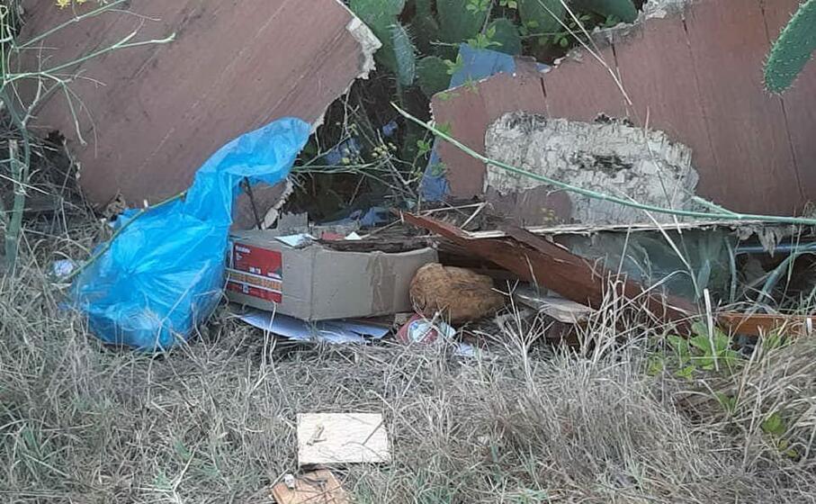 una discarica (foto pintori)