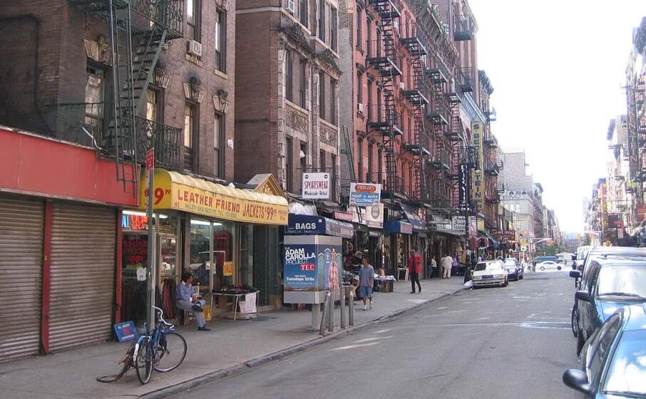 una strada del lower east side a new york (wikipedia)