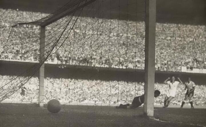 il gol del momentaneo vantaggio brasiliano