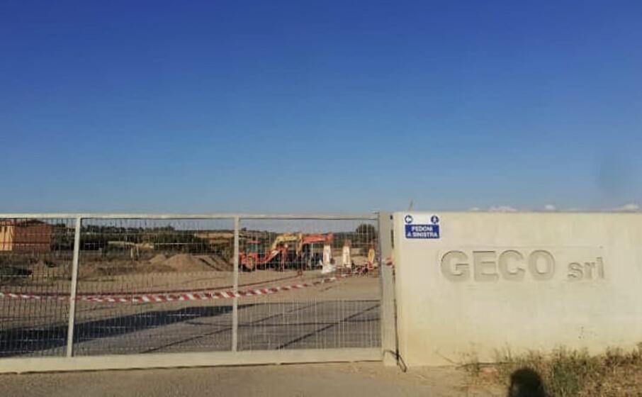 l impianto della geco (foto v pinna)