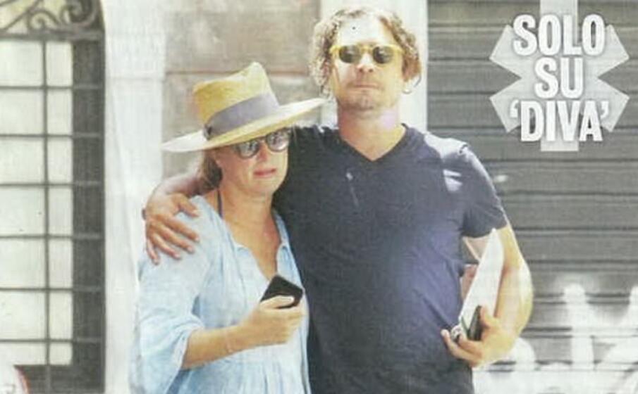 scamarcio con la compagna nello scatto pubblicato da diva e donna