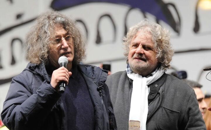 insieme a gianroberto casaleggio