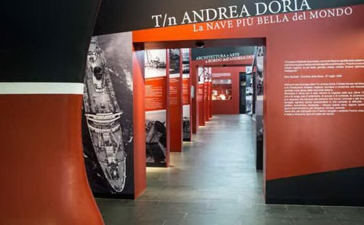 una mostra sull andrea doria (archivio ansa)