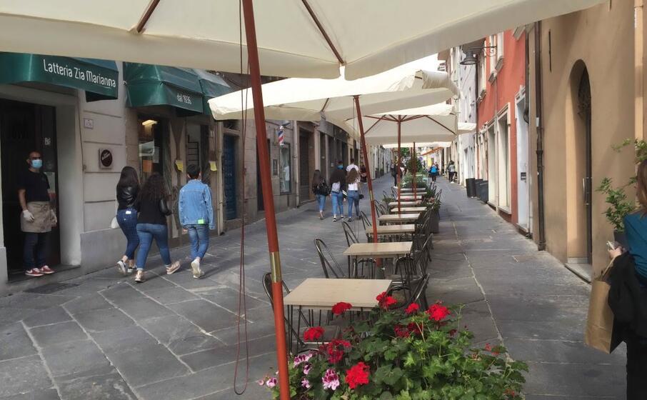l area pedonale (foto f ledda)